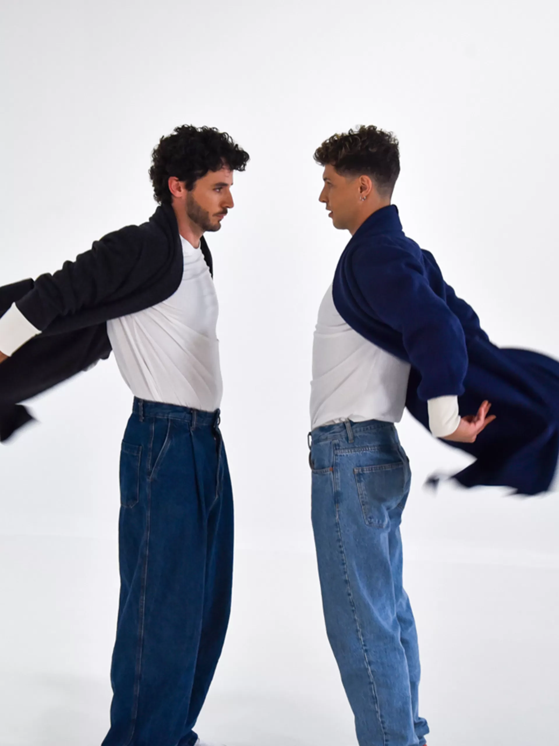 Daniel Chong Abrigo Balance azul marino*Mujer Hombre | Mujer