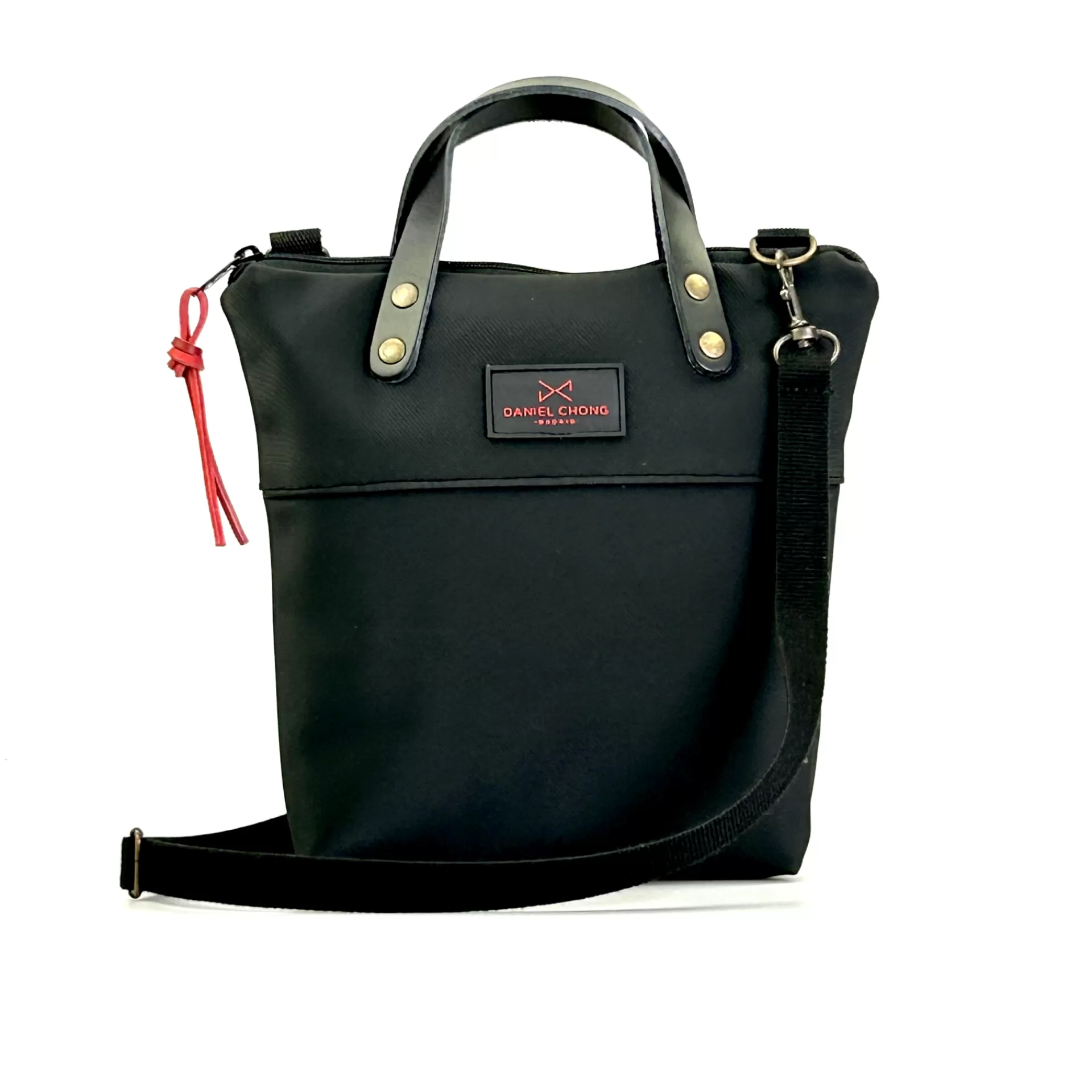 Daniel Chong Bandolera mini impermeable con asas* Bandoleras Mini Con Asas