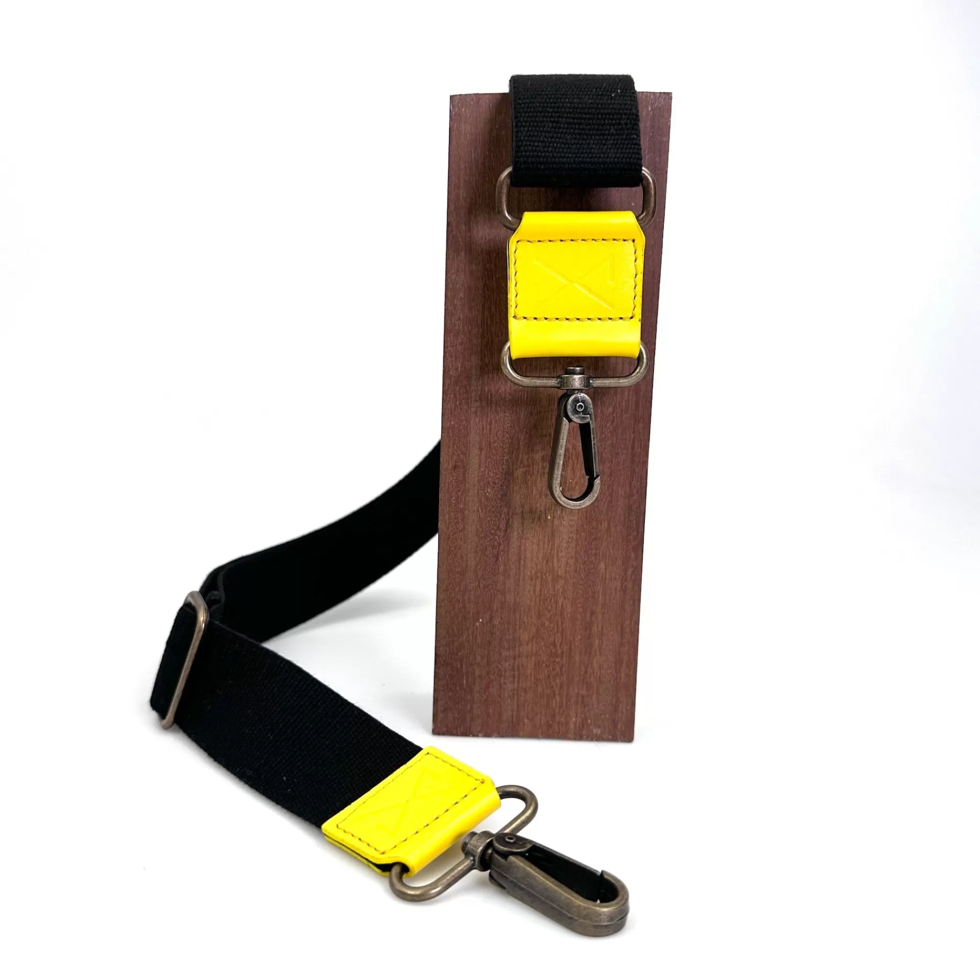 Daniel Chong Bandolera regulable Algodón lujada Amarillo* Bolsos Messenger | Bandoleras Slim