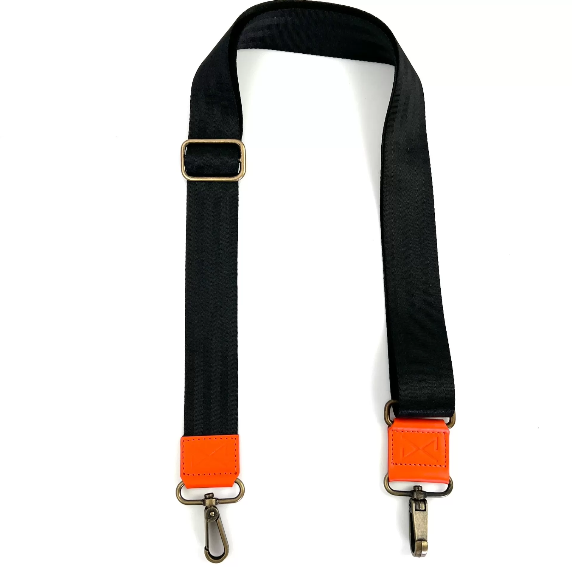Daniel Chong Bandolera regulable Algodón lujada Naranja* Bolsos Messenger | Bandoleras Slim