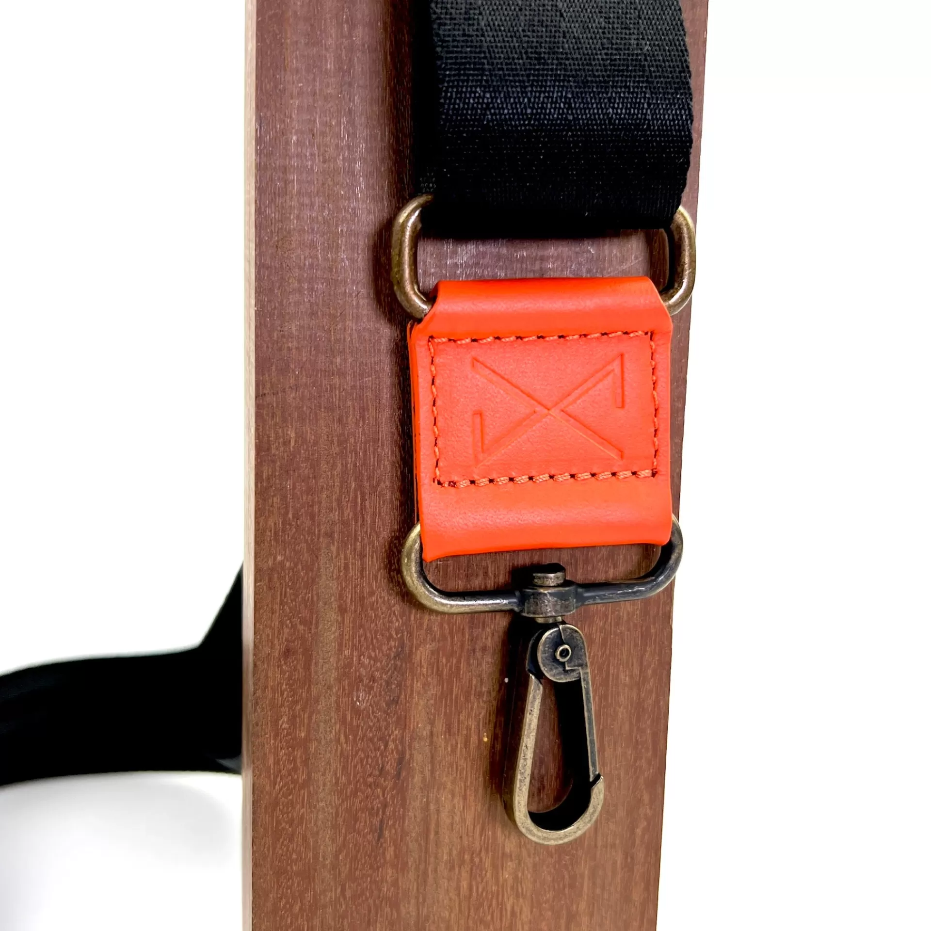 Daniel Chong Bandolera regulable Algodón lujada Naranja* Bolsos Messenger | Bandoleras Slim