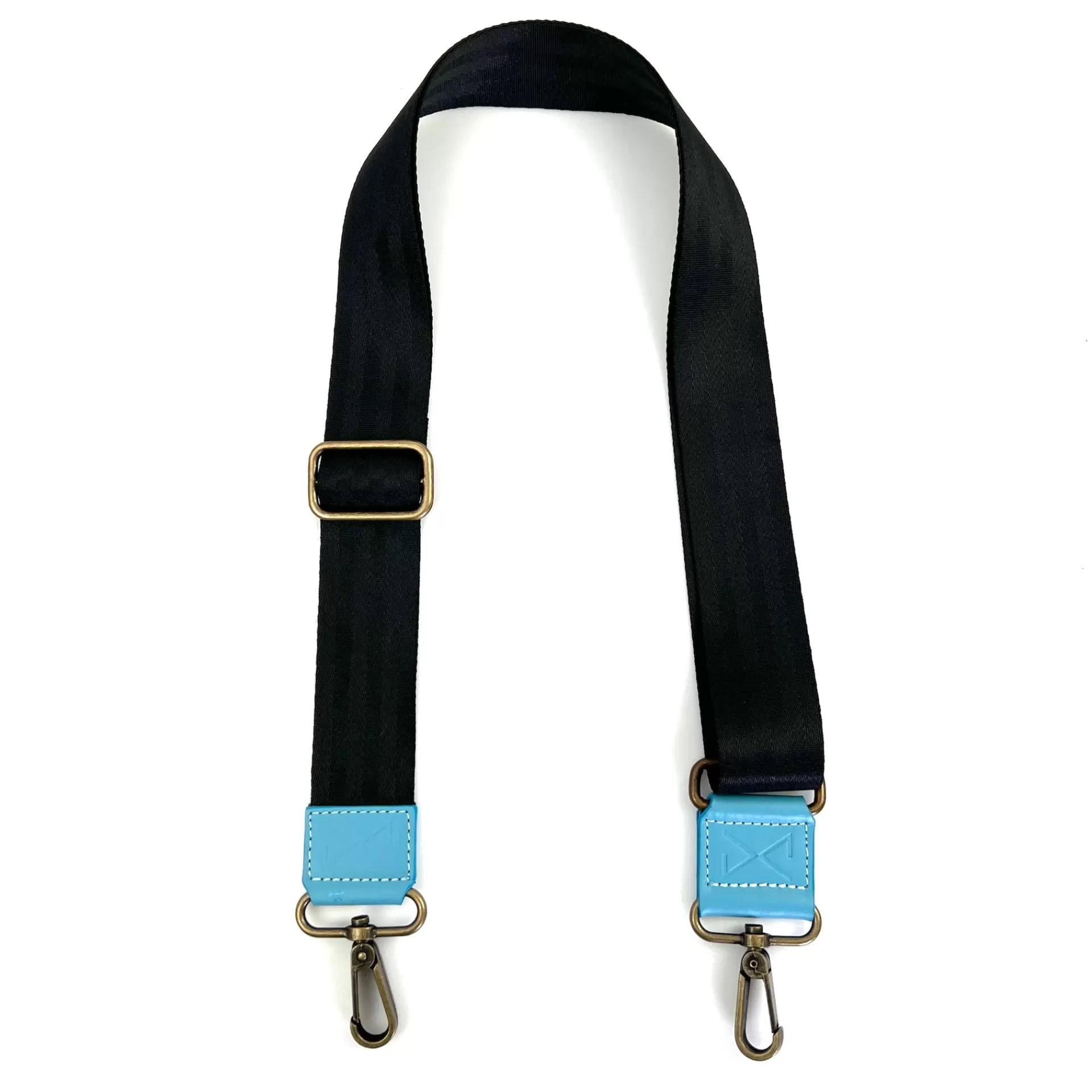 Daniel Chong Bandolera regulable lujada Azul Acqua* Bolsos Messenger | Bandoleras Slim