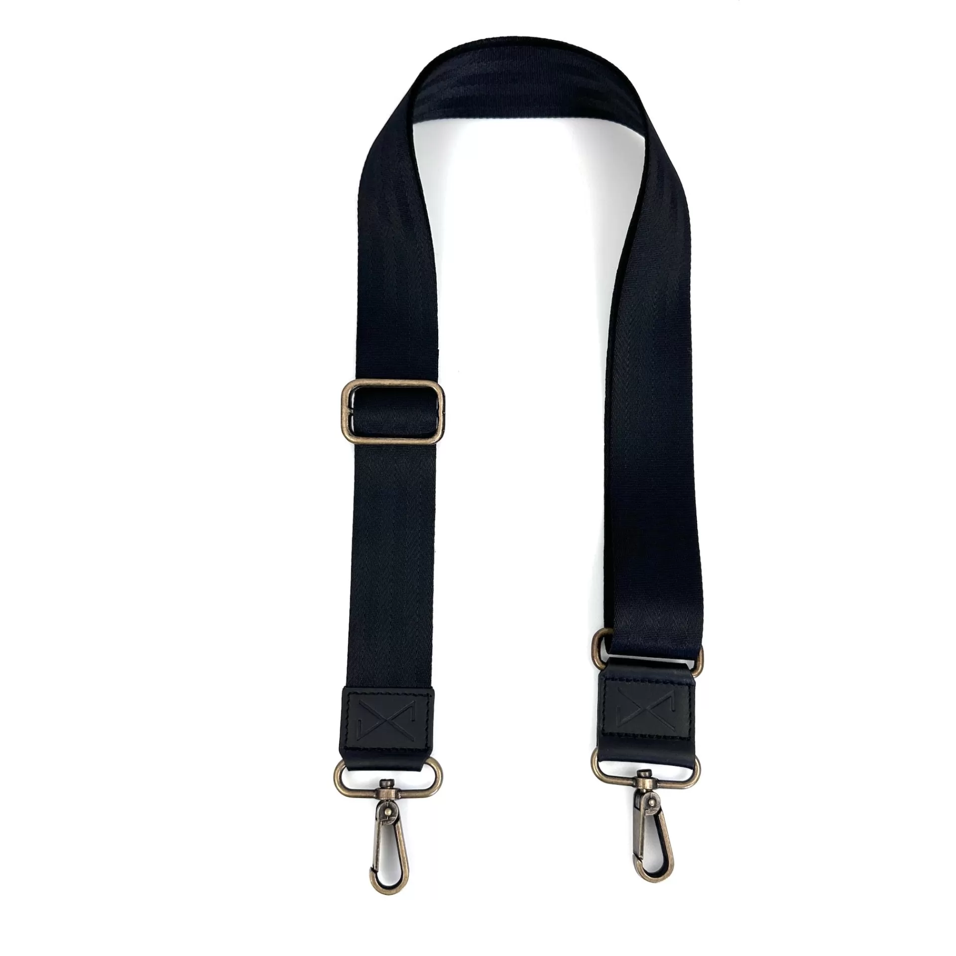 Daniel Chong Bandolera regulable lujada Negra* Bolsos Messenger | Bandoleras Slim