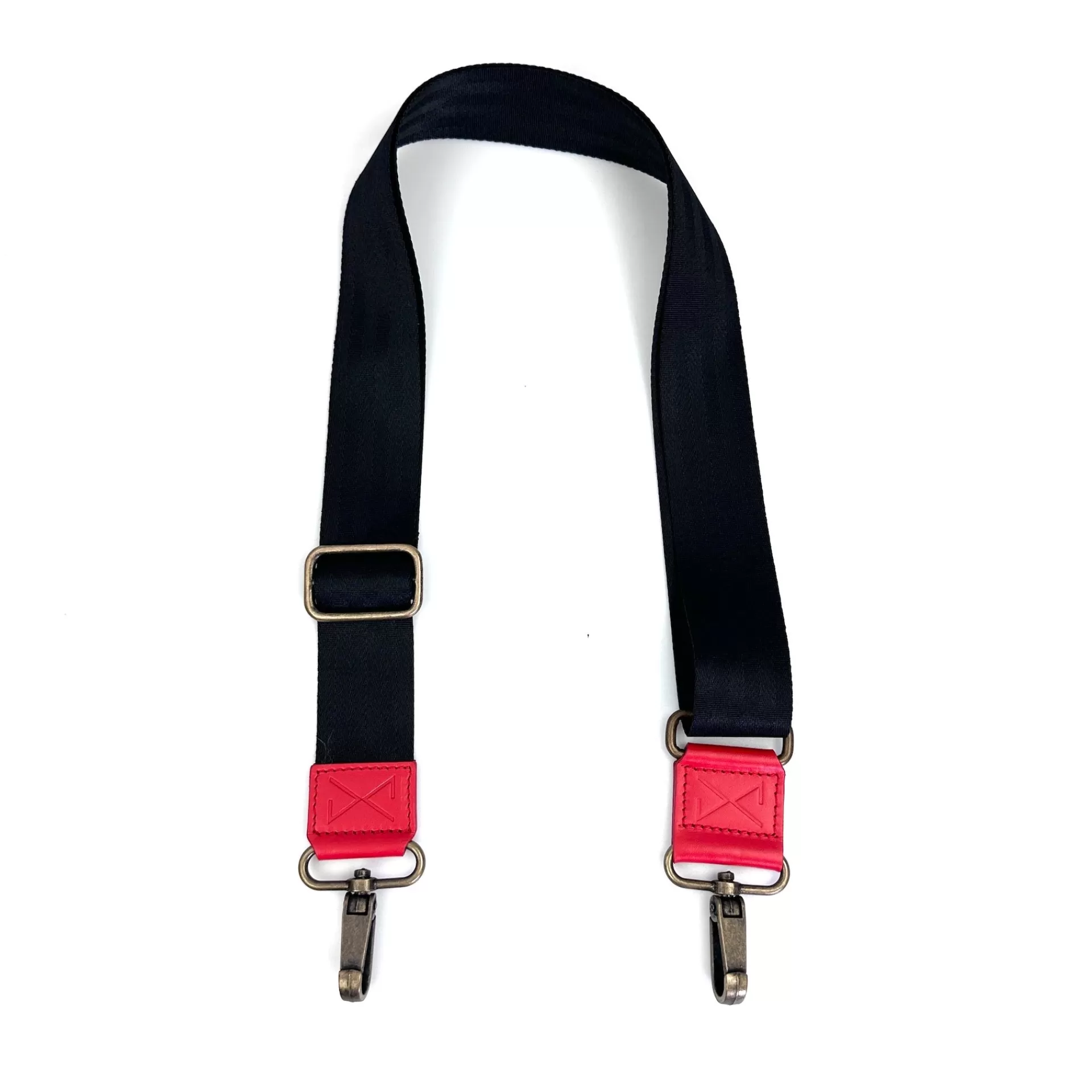 Daniel Chong Bandolera regulable lujada rojo* Bolsos Messenger | Bandoleras Slim