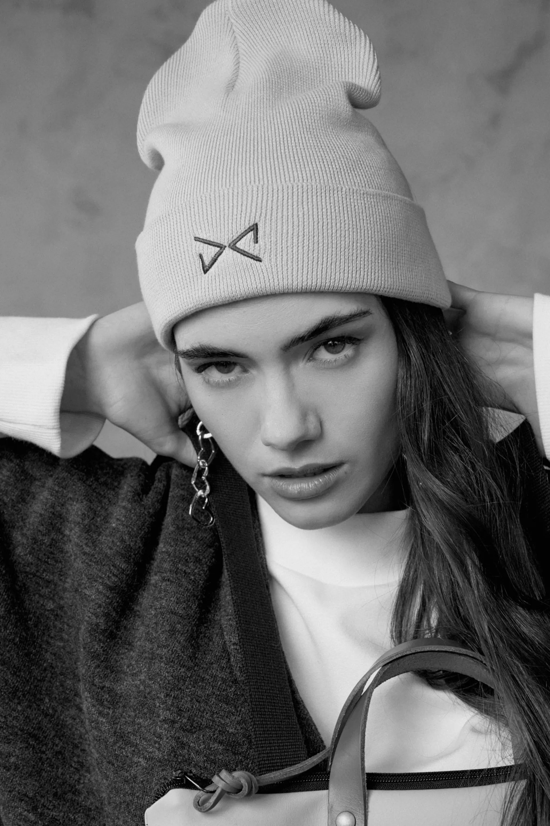 Daniel Chong GORRO RIB BEANIE HIBUSCUSE ROSE*Mujer Mujer | Hombre
