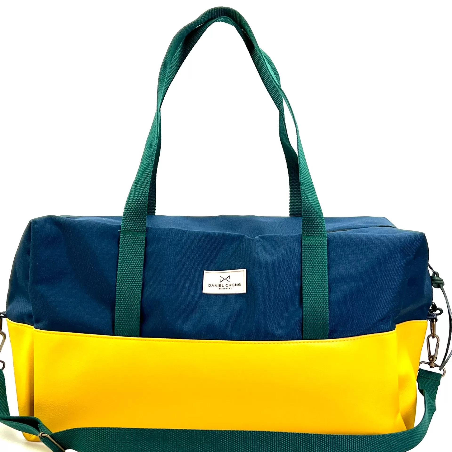 Daniel Chong Gym Bag Mostaza / Marino* Bolsos De Viaje