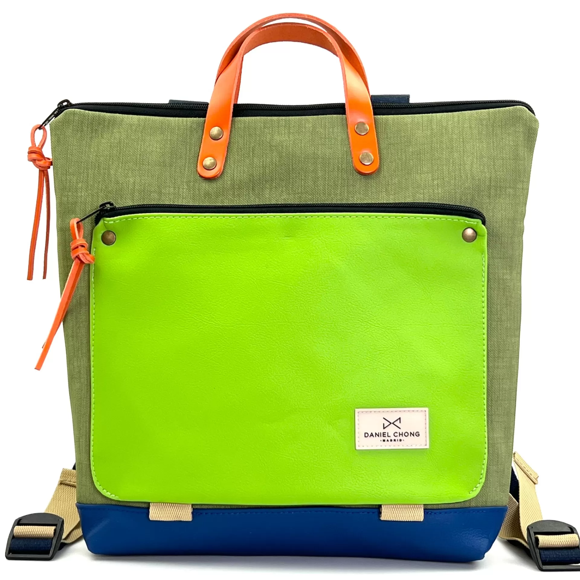 Daniel Chong Mochila book holder cuadrada impermeable DZ* Mochilas Book Holder Cuadradas | Mochilas Book Holder