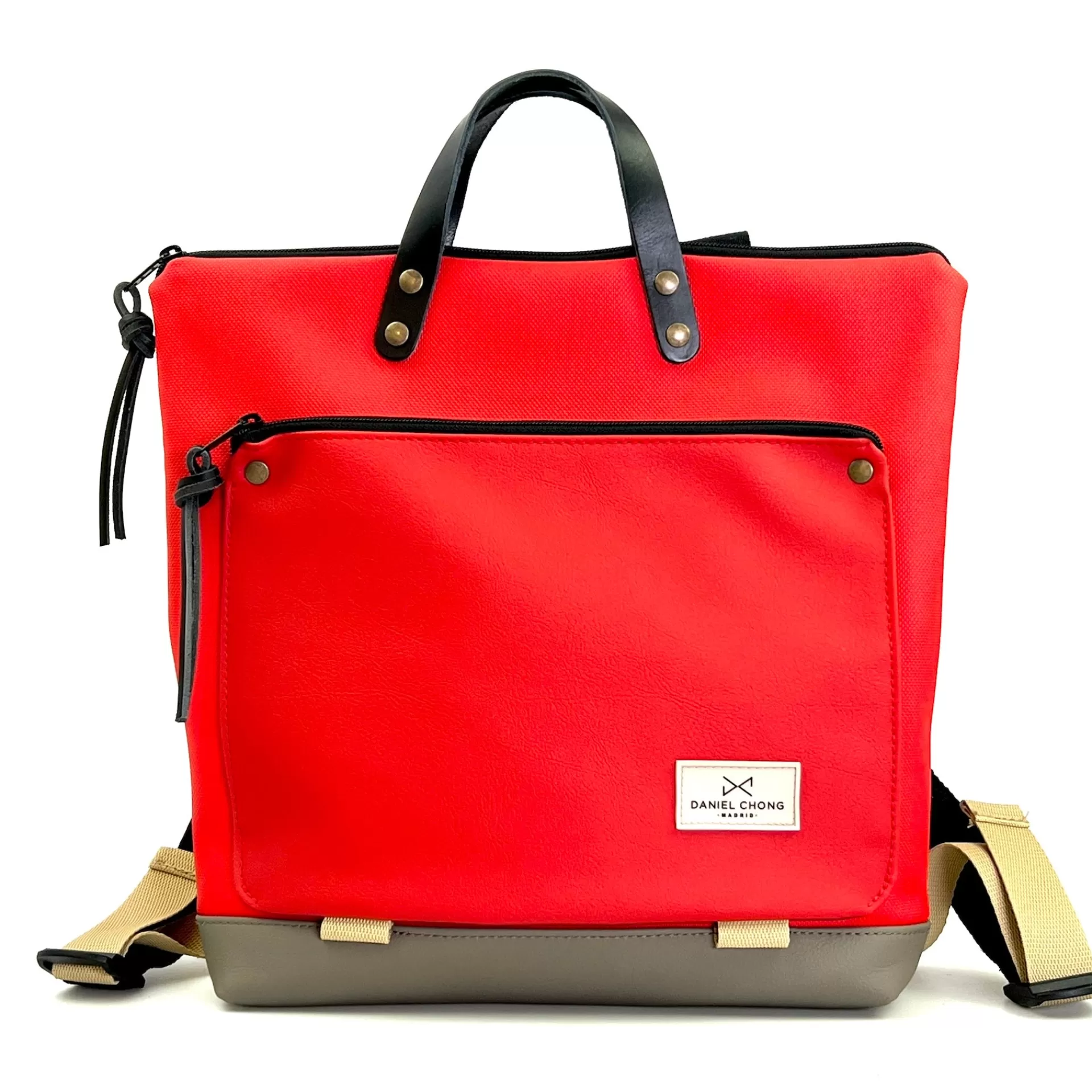 Daniel Chong Mochila book holder cuadrada impermeable DZ* Mochilas Book Holder Cuadradas | Mochilas Book Holder