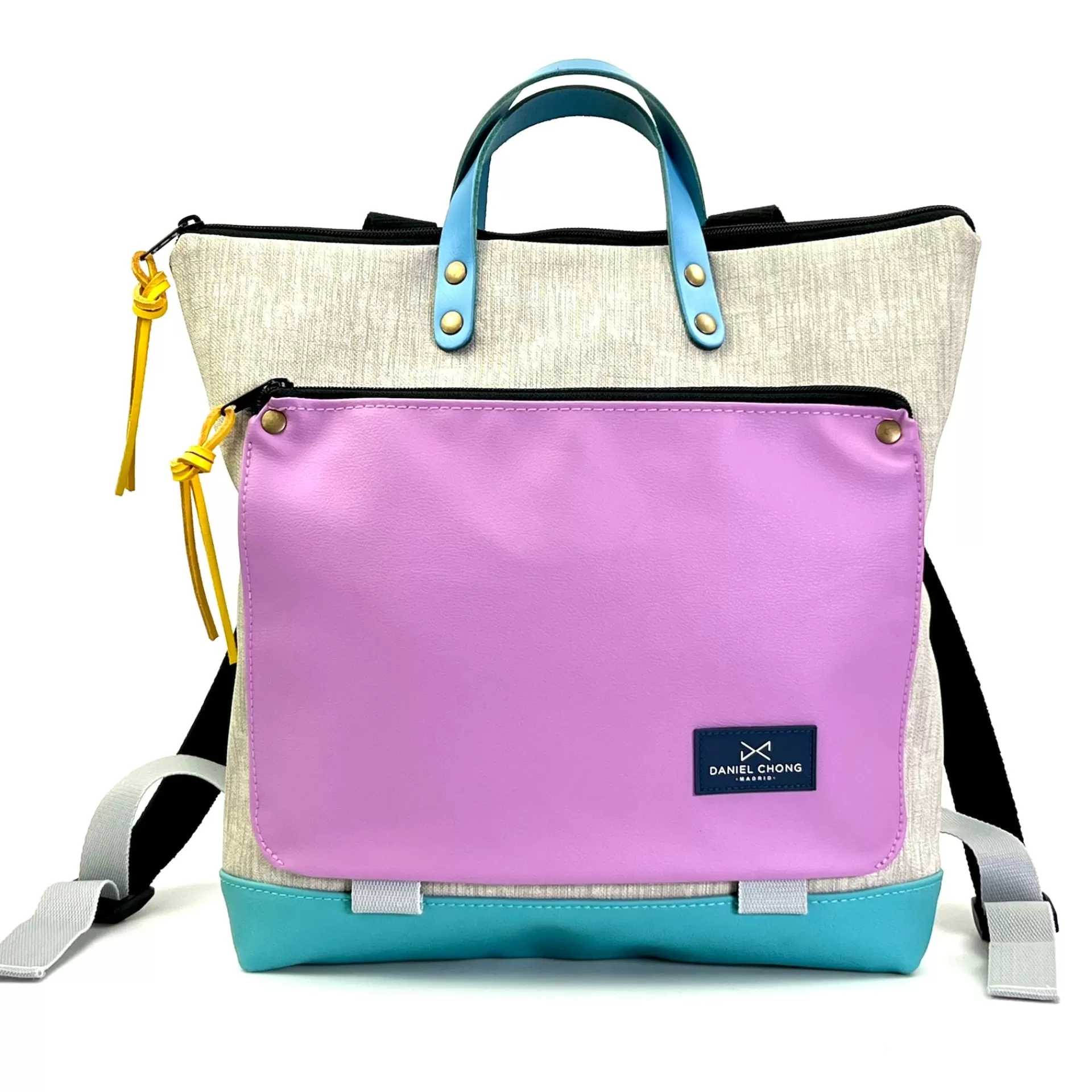 Daniel Chong Mochila book holder cuadrada impermeable DZ* Mochilas Book Holder Cuadradas | Mochilas Book Holder