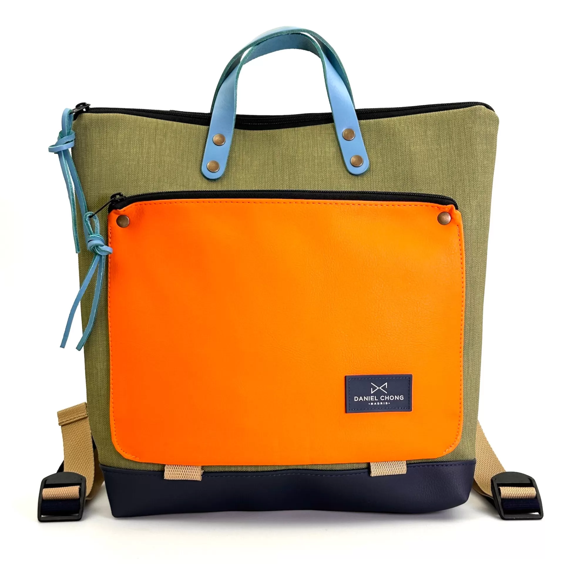 Daniel Chong Mochila book holder cuadrada impermeable DZ* Mochilas Book Holder Cuadradas | Mochilas Book Holder