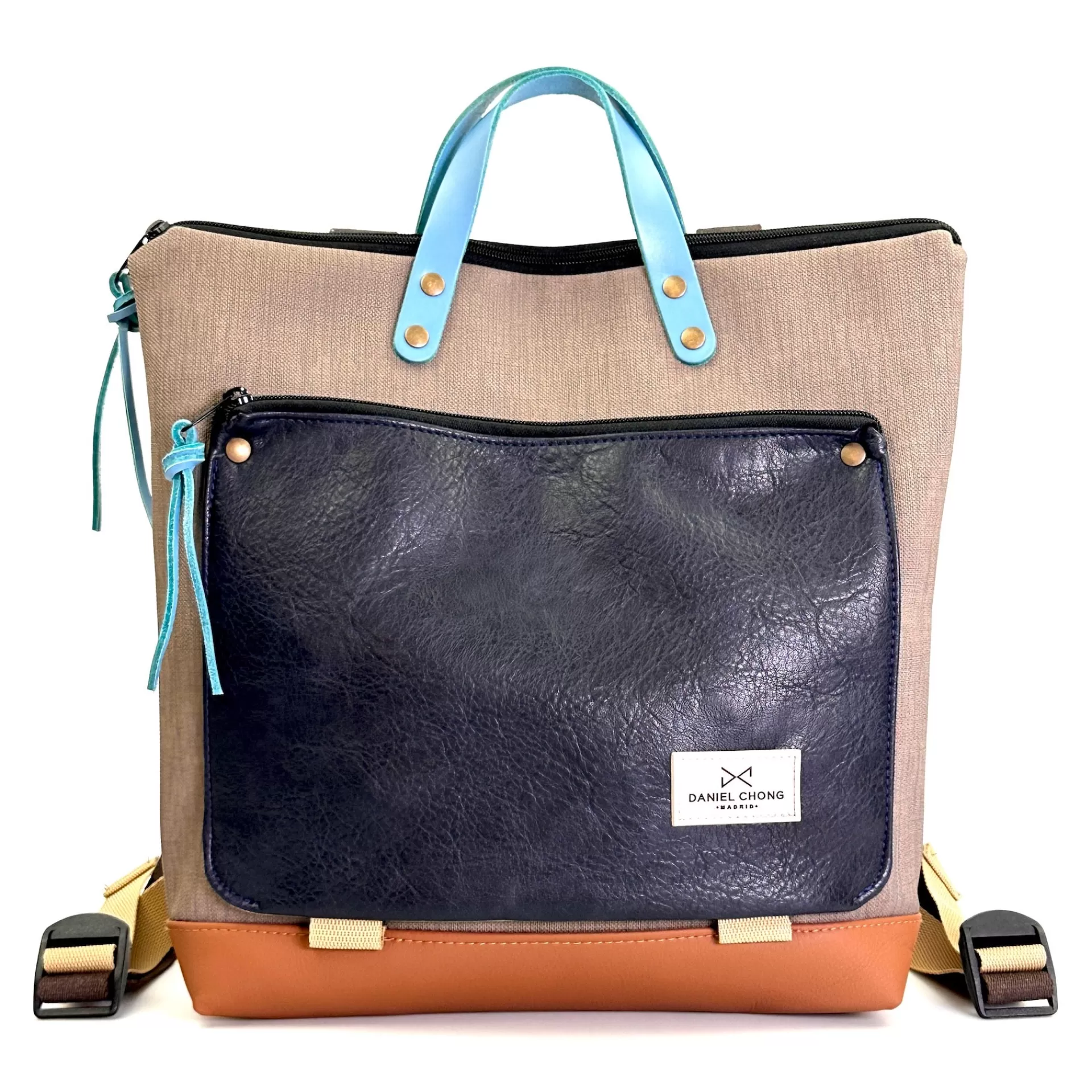 Daniel Chong Mochila book holder cuadrada impermeable DZ* Mochilas Book Holder Cuadradas | Mochilas Book Holder