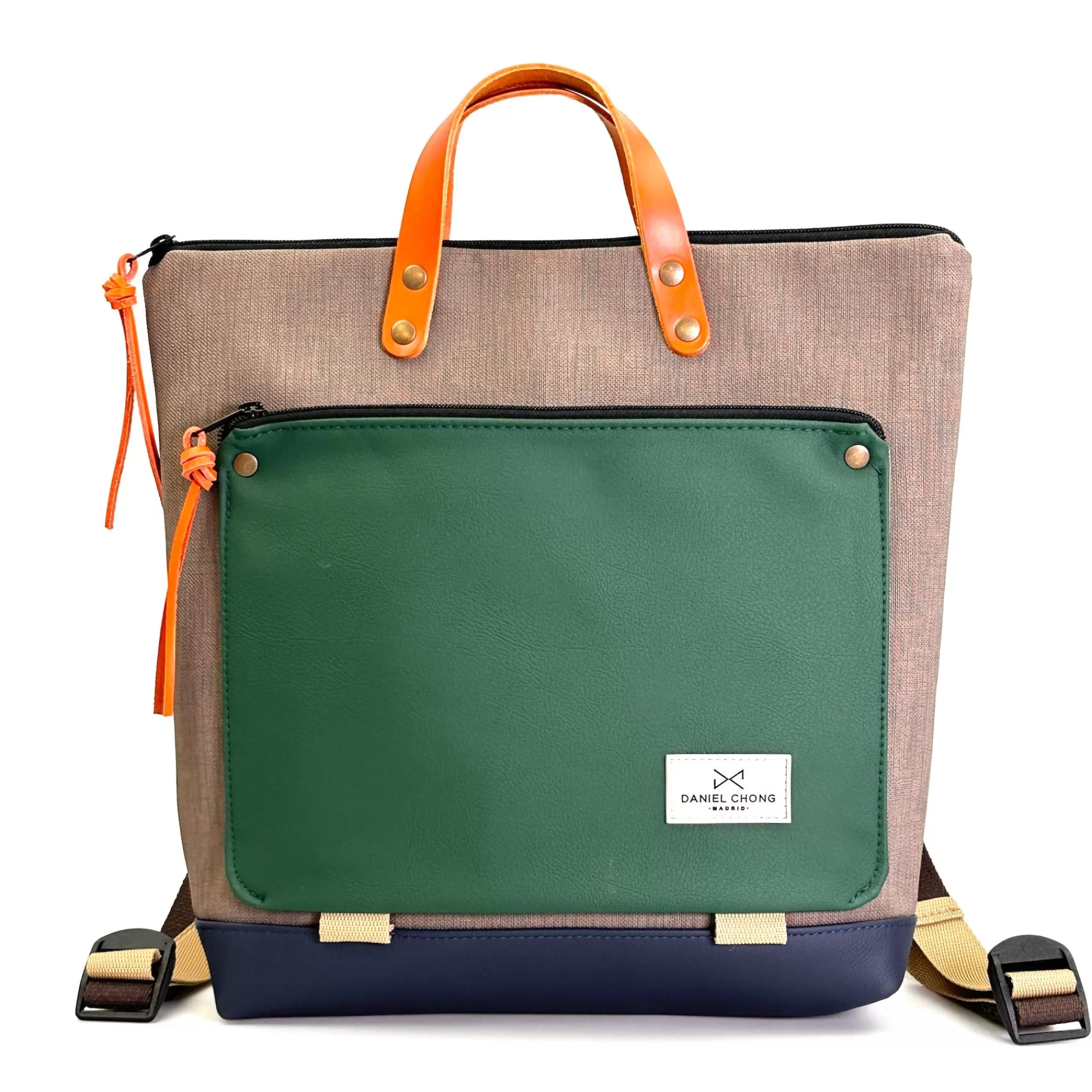Daniel Chong Mochila book holder cuadrada impermeable DZ* Mochilas Book Holder Cuadradas | Mochilas Book Holder