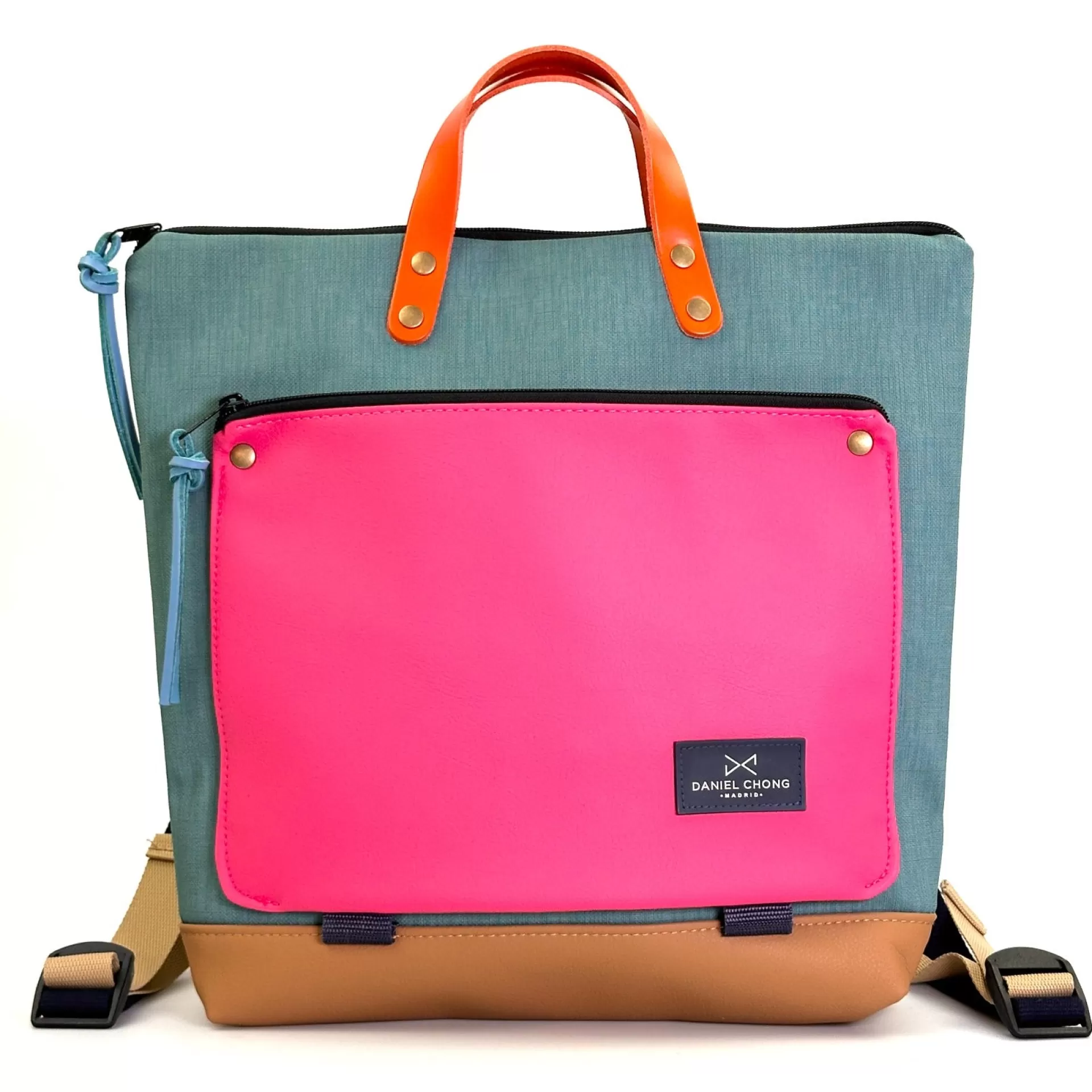 Daniel Chong Mochila book holder cuadrada impermeable DZ* Mochilas Book Holder Cuadradas | Mochilas Book Holder