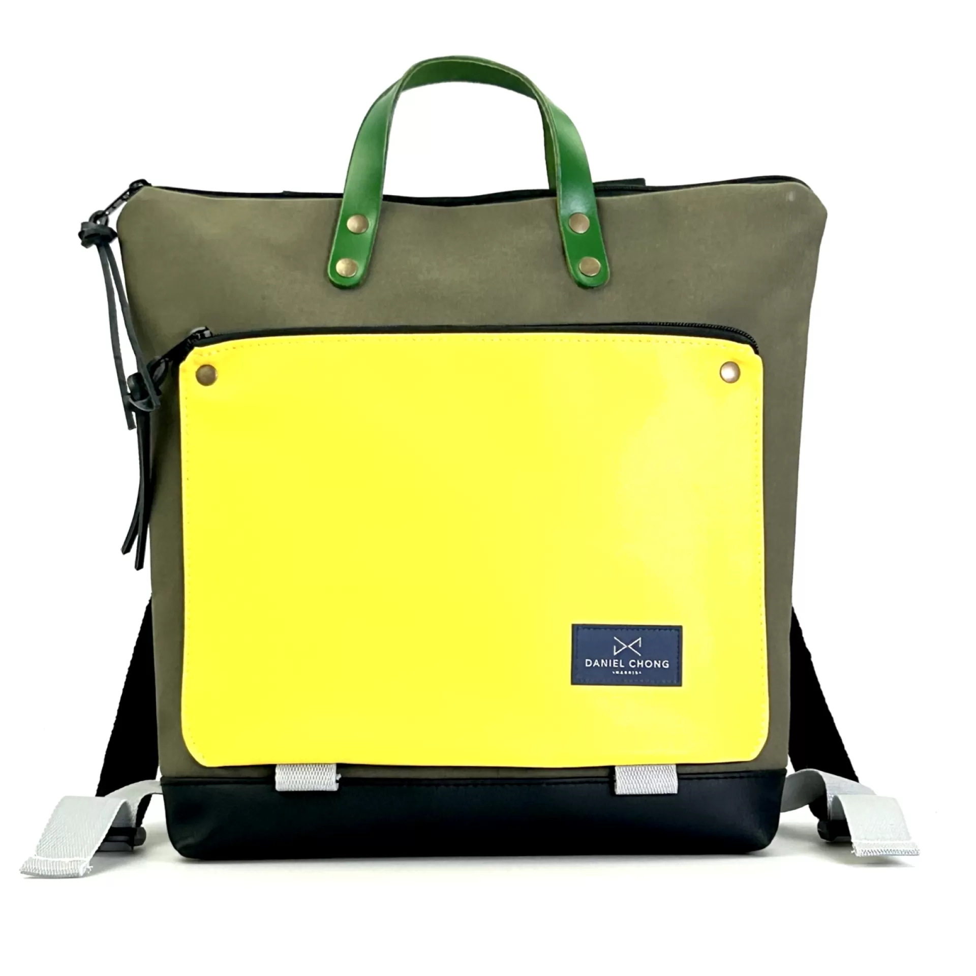Daniel Chong Mochila book holder cuadrada loneta* Mochilas Book Holder Cuadradas | Mochilas Book Holder