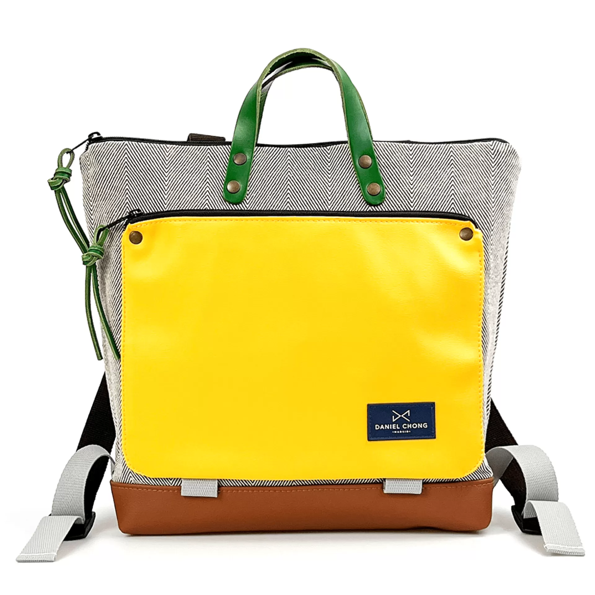 Daniel Chong Mochila book holder cuadrada loneta* Mochilas Book Holder Cuadradas | Mochilas Book Holder