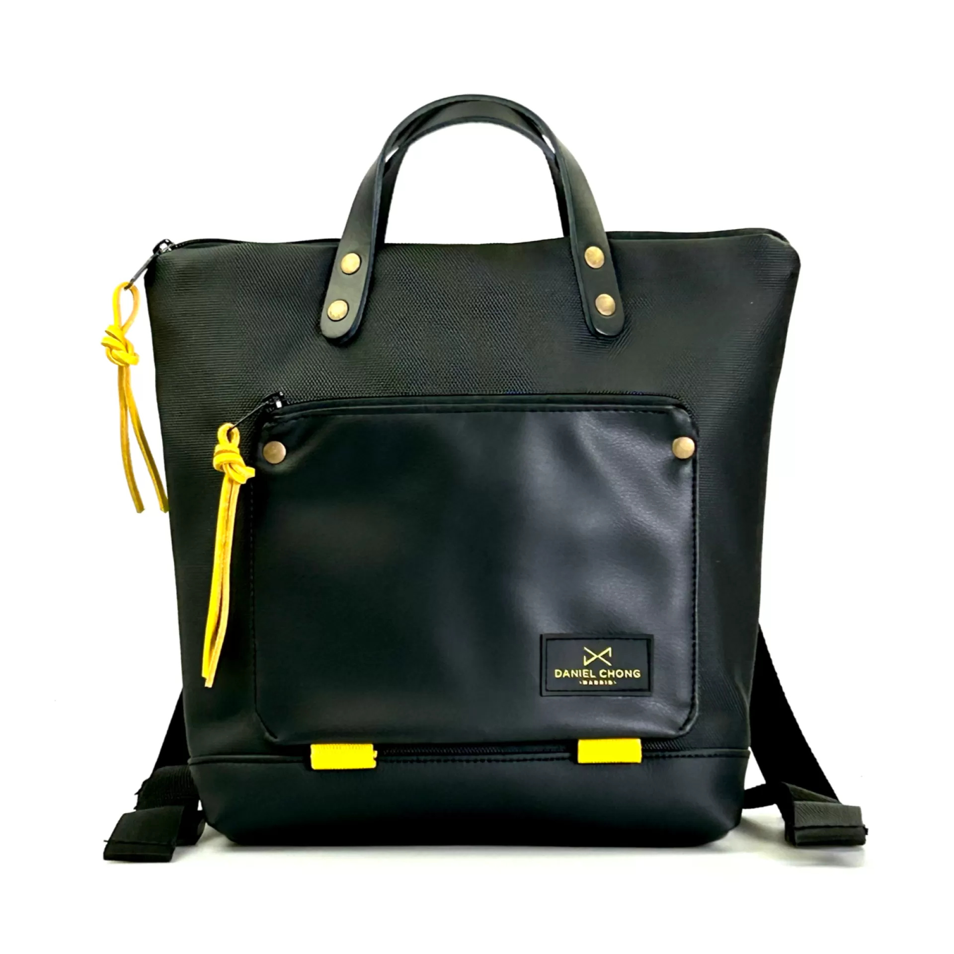 Daniel Chong Mochila Book Holder Mini Cuadrada Impermeable DZ* Mochilas Mini Cuadradas Book Holder