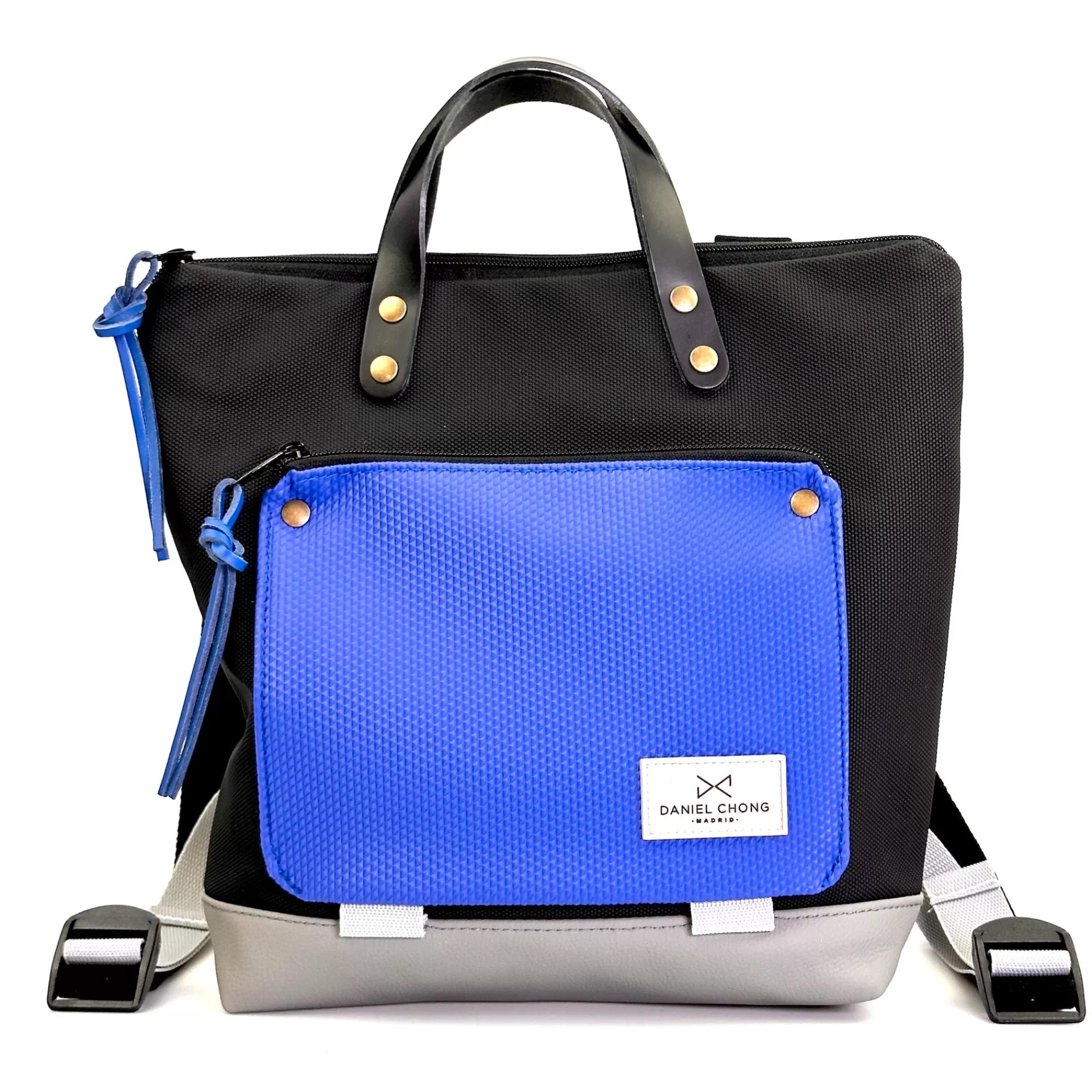 Daniel Chong Mochila Book Holder Mini Cuadrada Impermeable DZ* Mochilas Mini Cuadradas Book Holder