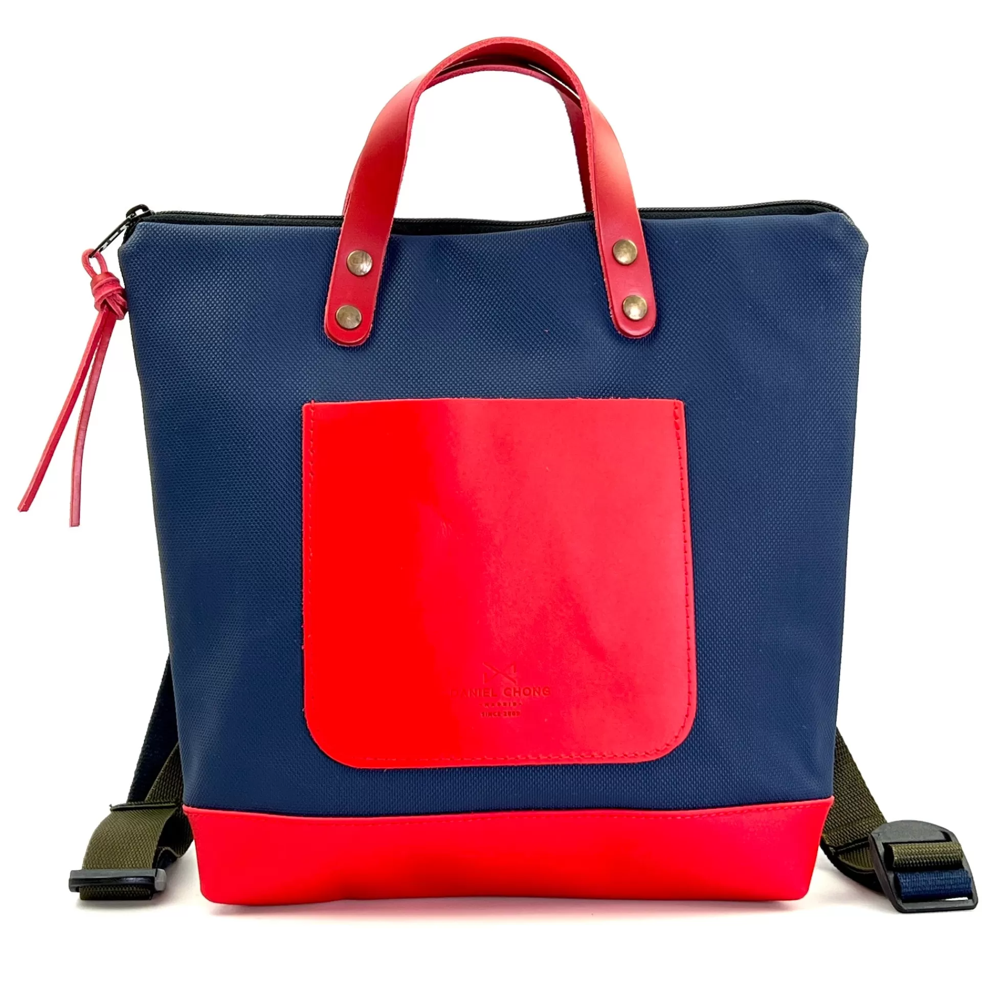 Daniel Chong Mochila mini cuadrada impermeable DZ* Mochilas Mini Cuadradas | Mochilas Mini