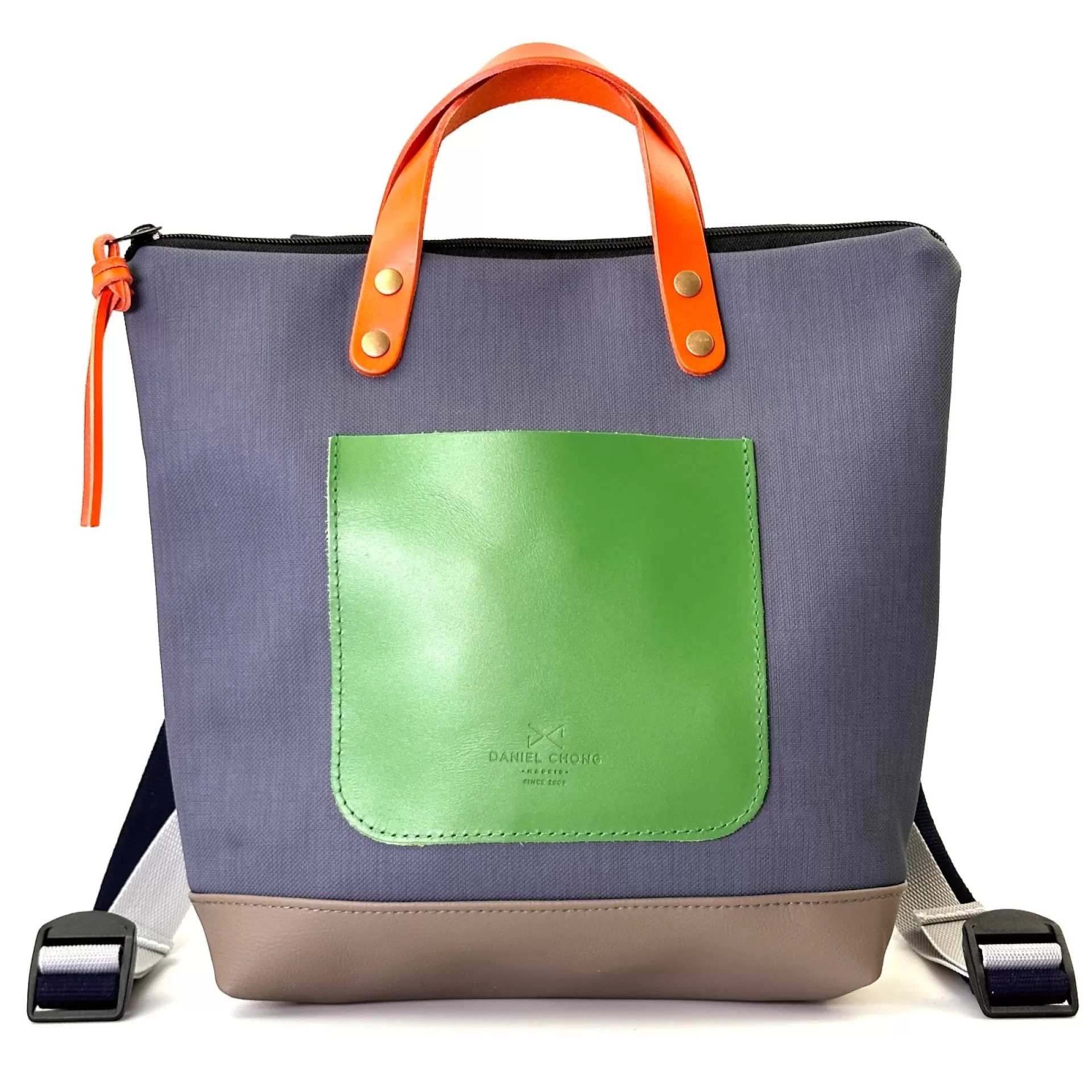 Daniel Chong Mochilas Slim Mini Cuadradas Impermeable DZ* Mochilas Mini Cuadradas | Mochilas Mini