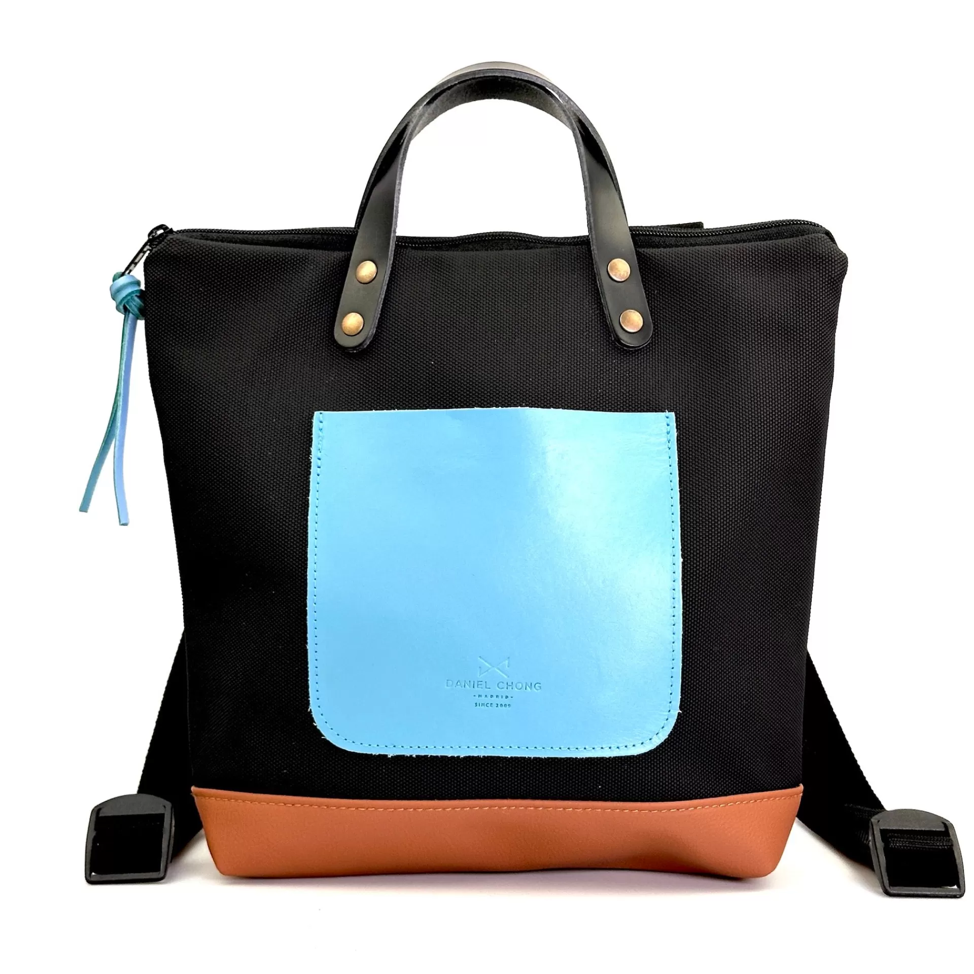 Daniel Chong Mochilas Slim Mini Cuadradas Impermeable DZ* Mochilas Mini Cuadradas | Mochilas Mini