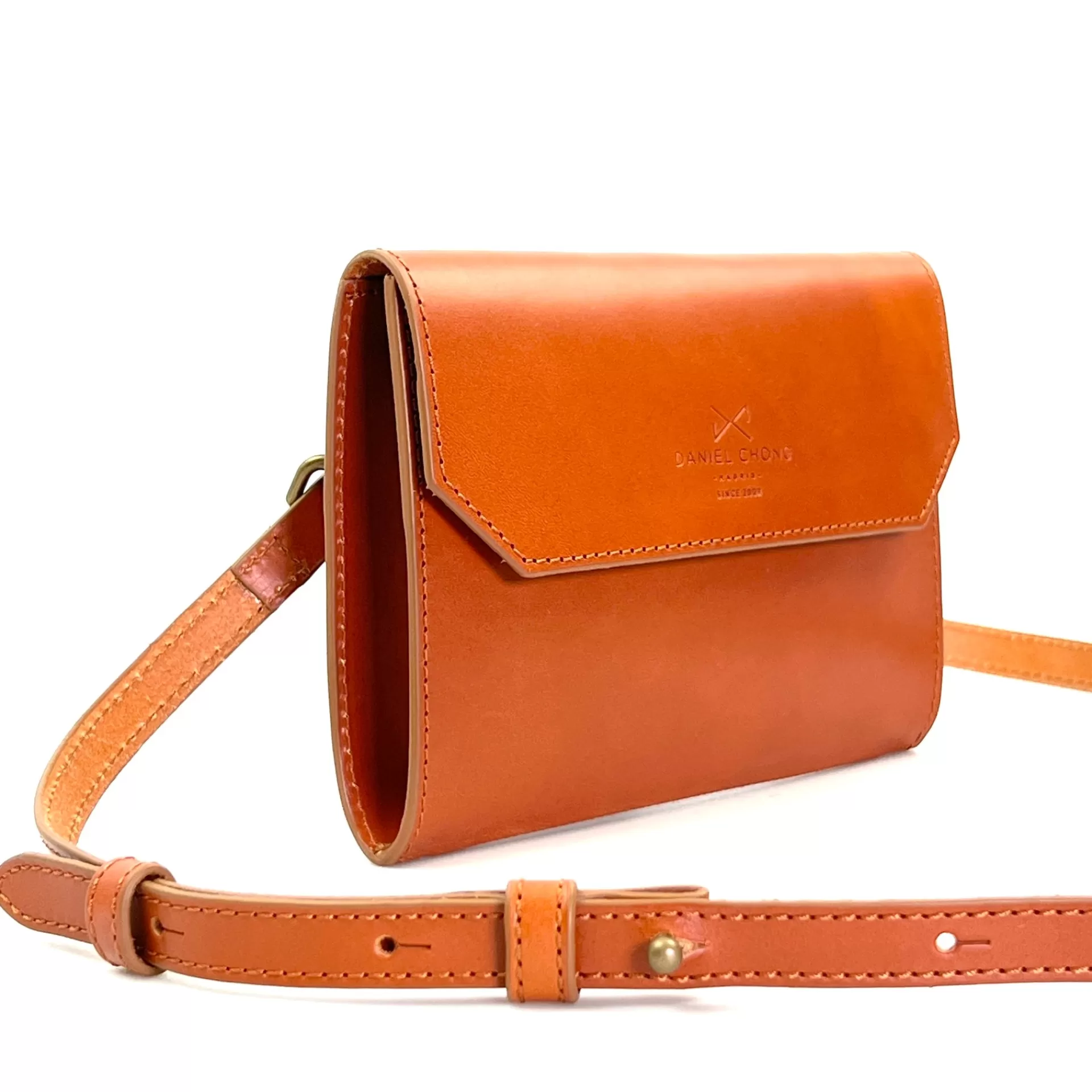 Daniel Chong Sobre mini de piel Avellana*Hombre Hombre | Bolsos De Piel