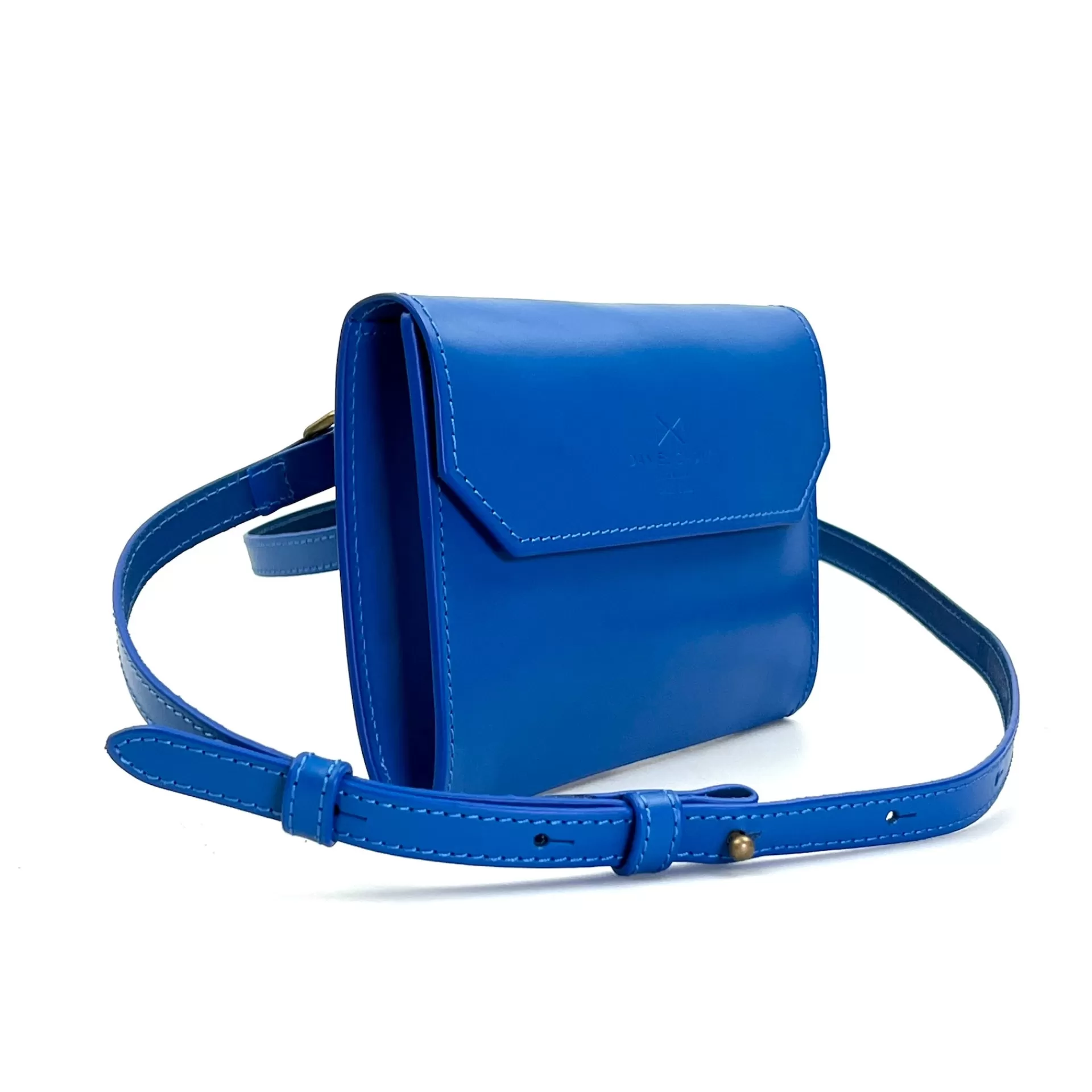 Daniel Chong Sobre mini de piel Azul*Hombre Hombre | Bolsos De Piel