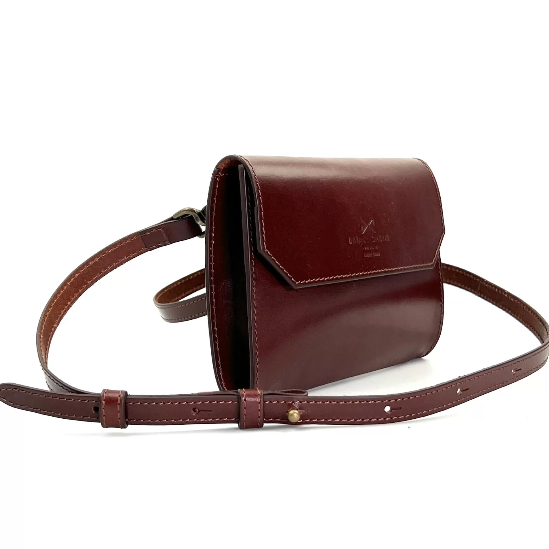 Daniel Chong Sobre mini de piel Marron*Hombre Hombre | Bolsos De Piel