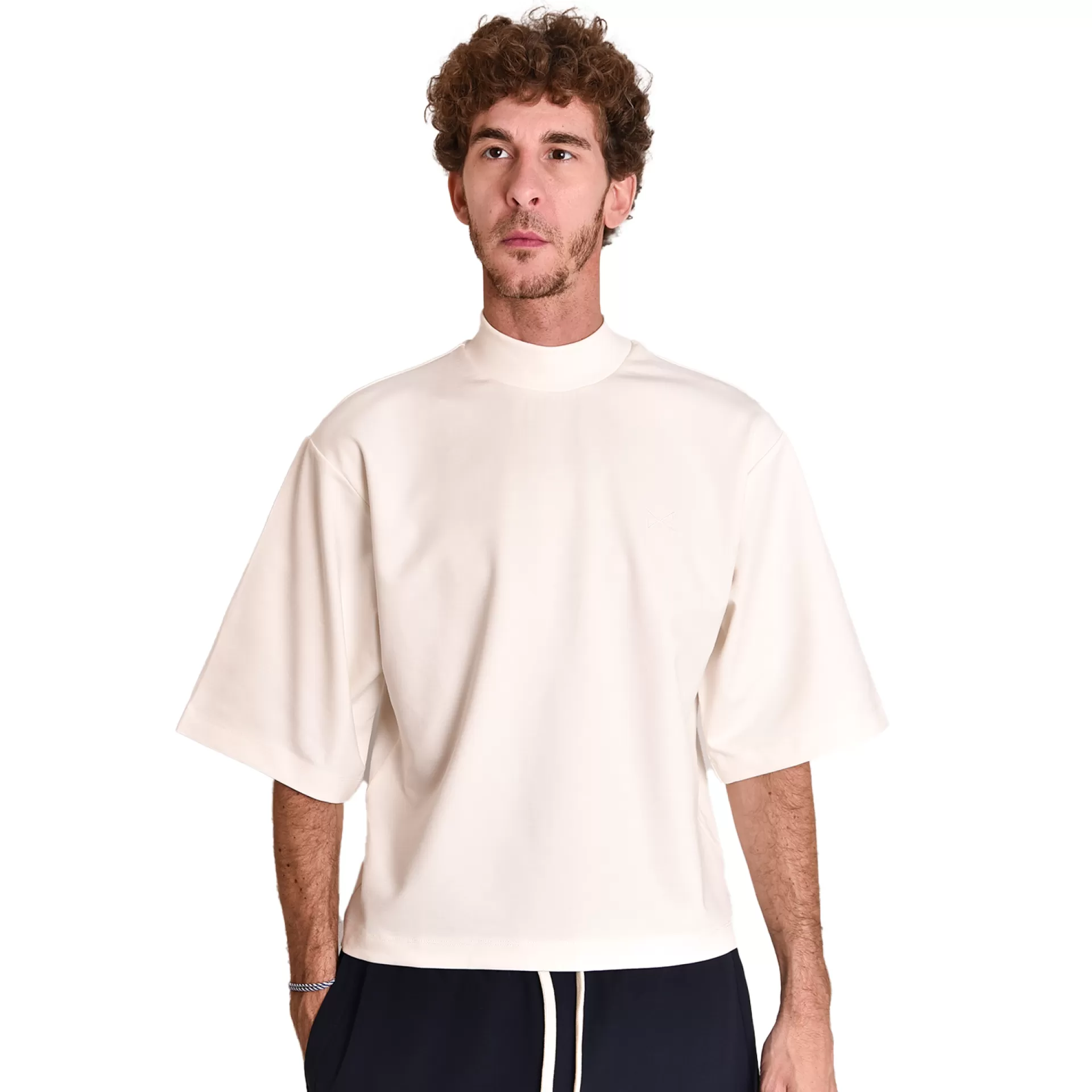 Daniel Chong SS TURTLE NECK BLANCA*Mujer Hombre | Mujer