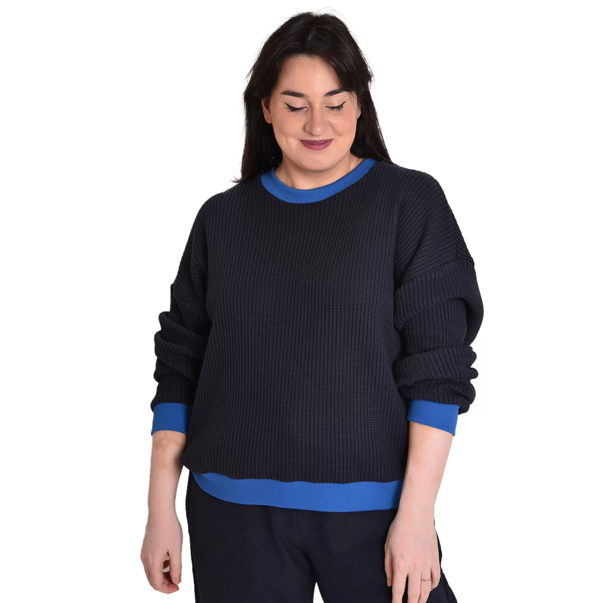 Daniel Chong Sweater Azul Marino unisex*Mujer Hombre | Mujer