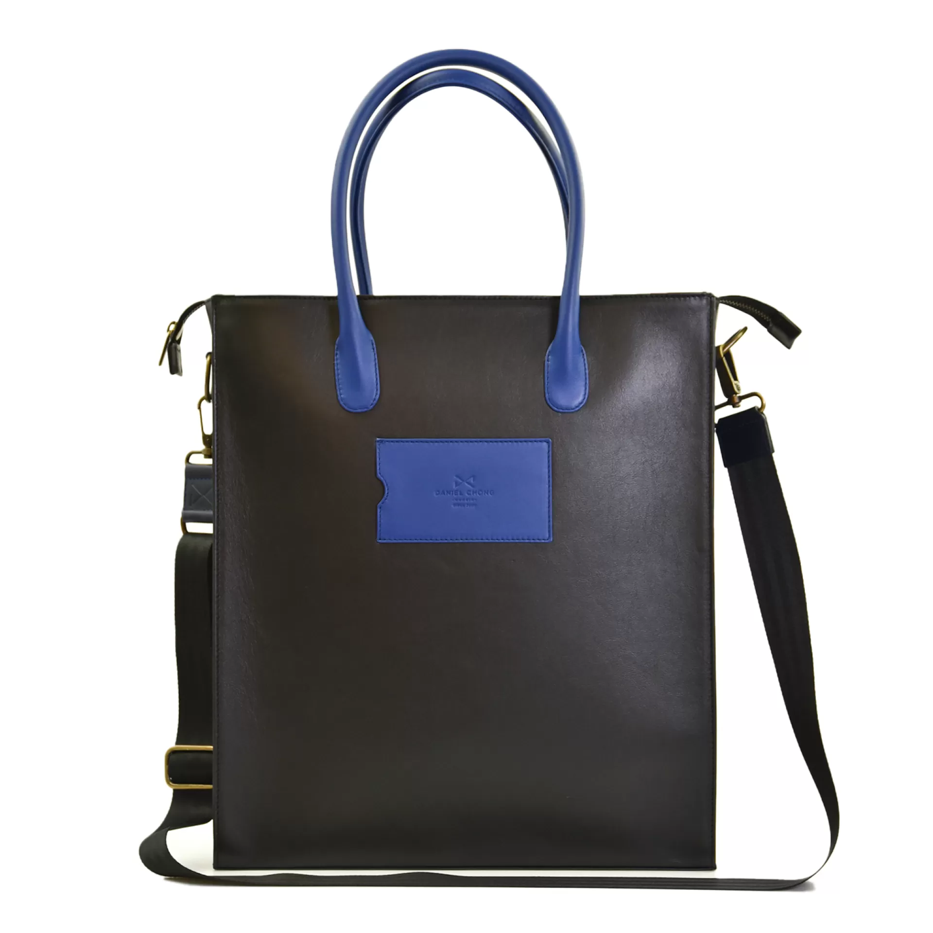 Daniel Chong THE CLERK MAXI NEGRO & AZUL*Hombre Hombre | Bolsos De Piel